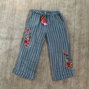 RAGA Blue Textured Pants
